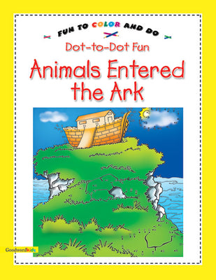 Animals Entered the Ark (Dot-to-Dot Fun)