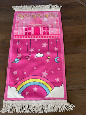 Prayer rug pink