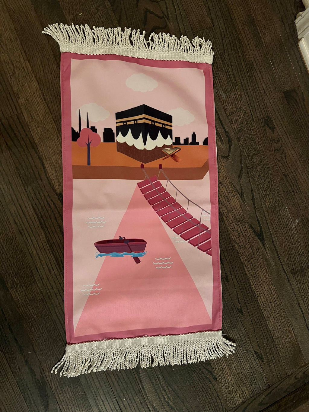 Prayer rugs for kids - Pink and Purple